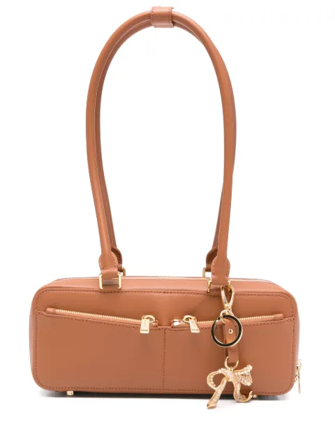 Self-Portrait crystal-embellished tote bag