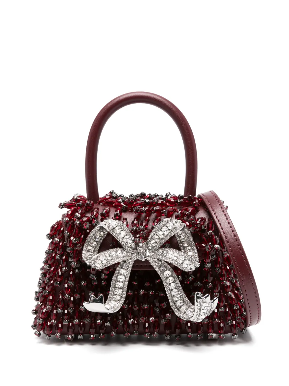 crystal-embellished mini bag