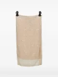 kaos sequin-embellished skirt - Neutrals