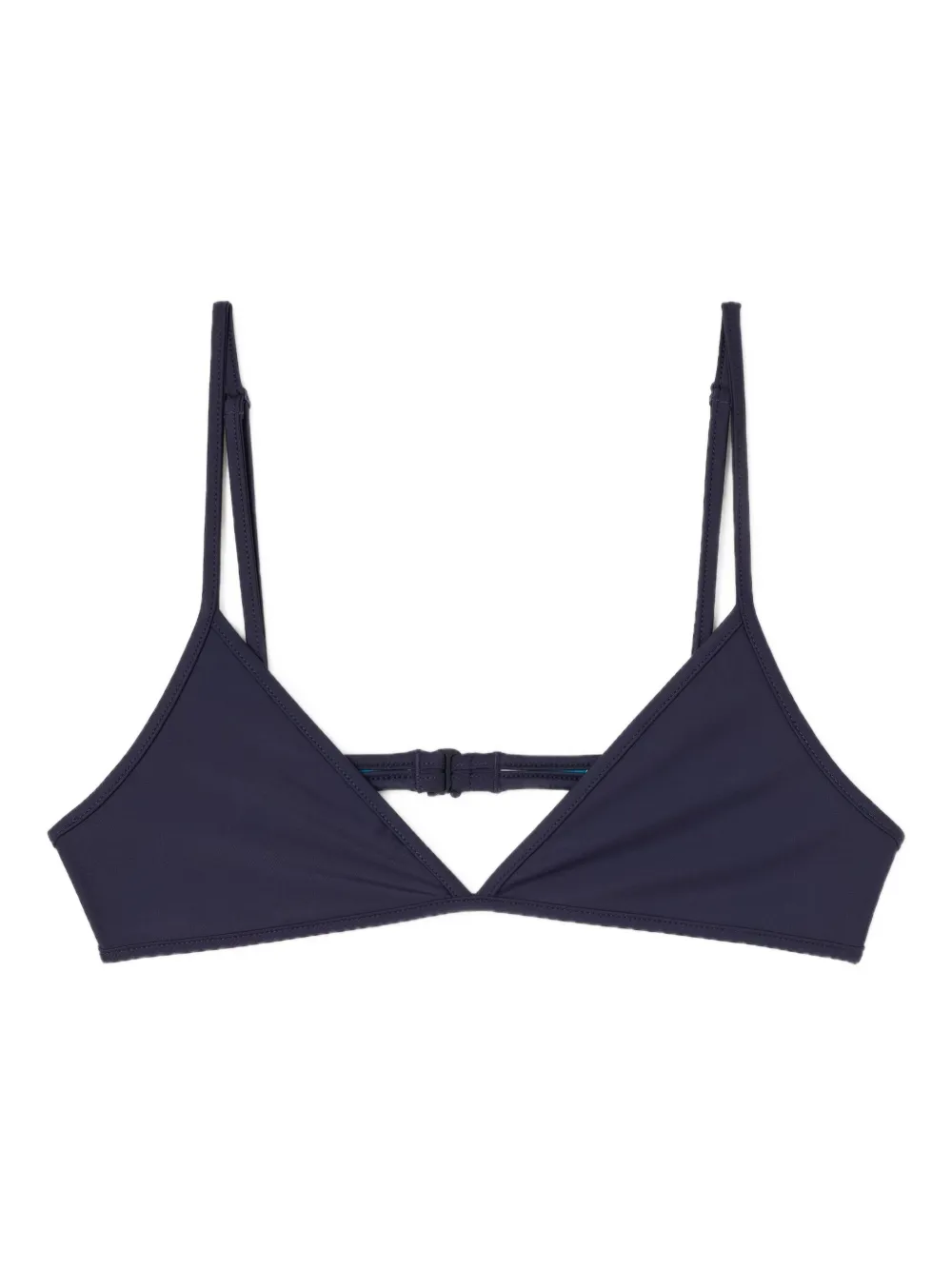 Sunnei triangle reversible bikini top | Blue | Image 1