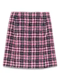 Prada Pre-Owned 2000s pockets prince of wales skirt - Blue