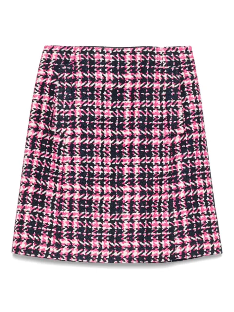 Prada Pre-Owned jupe à motif prince de galles (années 2000)
