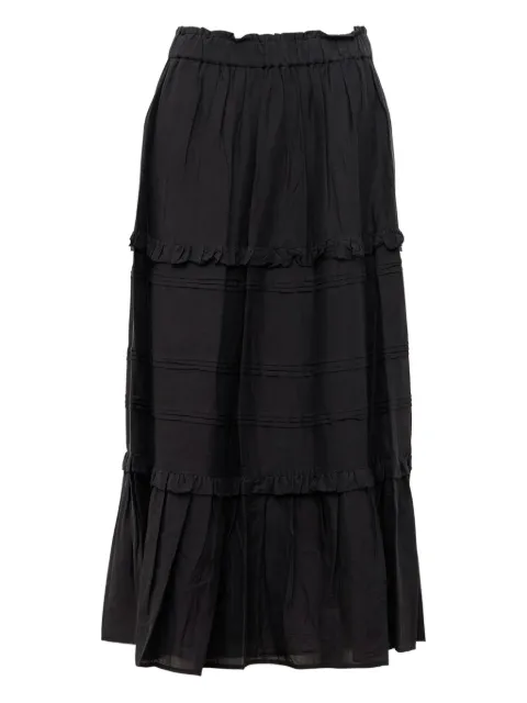 MARANT ÉTOILE ruffled tiered skirt