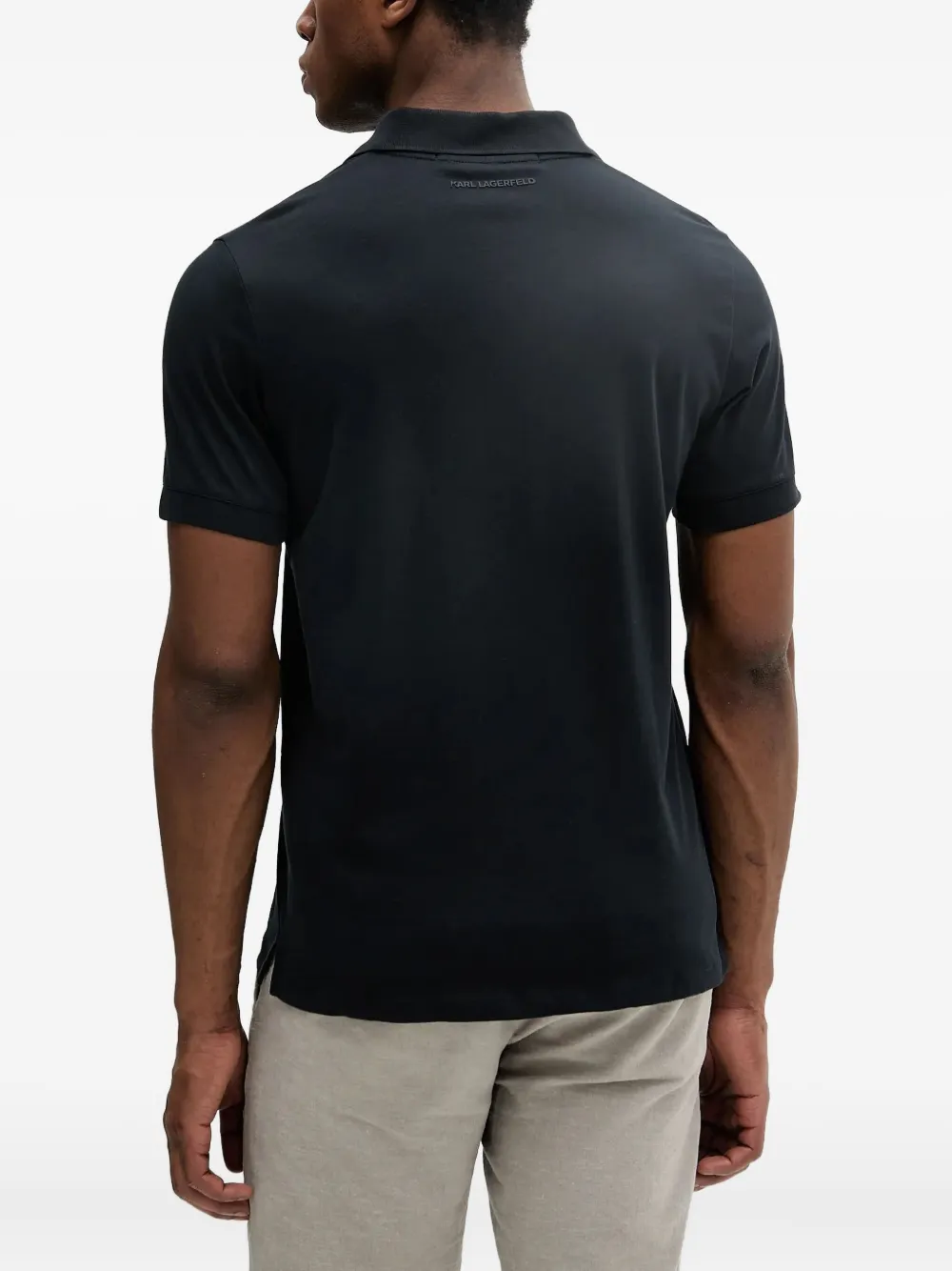 Karl Lagerfeld logo polo shirt | Image 2