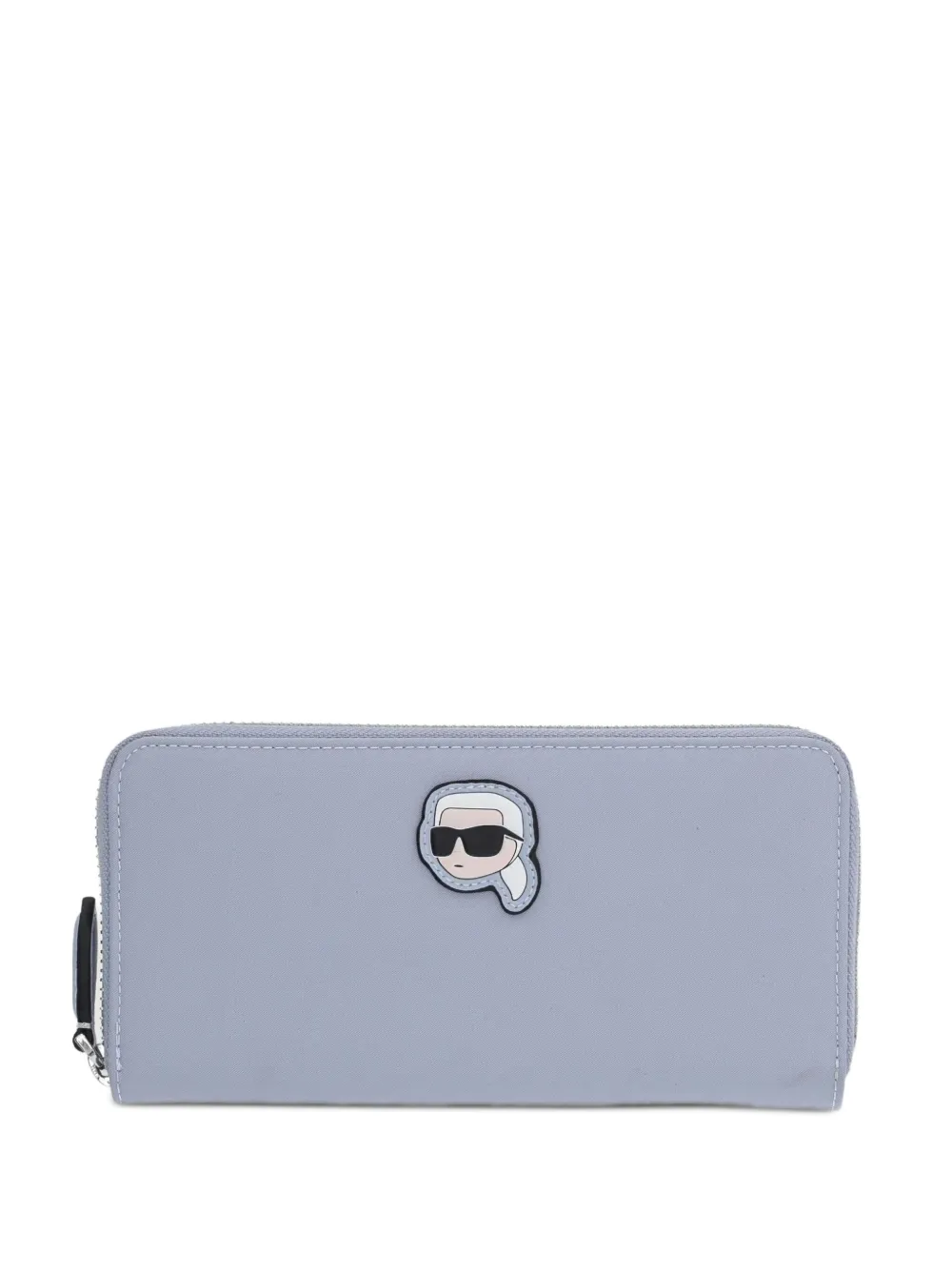 Karl Lagerfeld Ikon zip-around wallet | Purple | Image 1