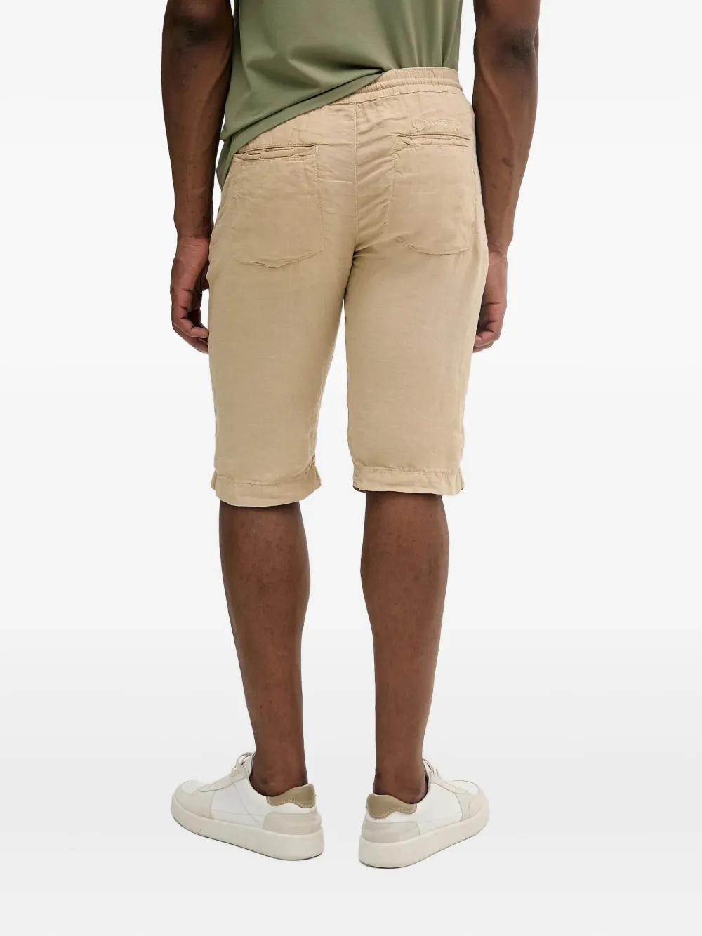 Karl Lagerfeld Linnen shorts Beige