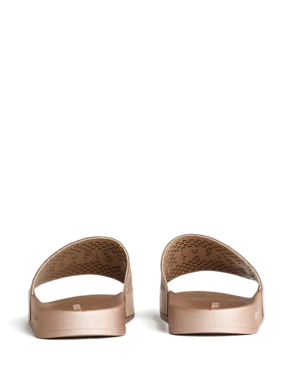 Karl Lagerfeld logo slides Brown
