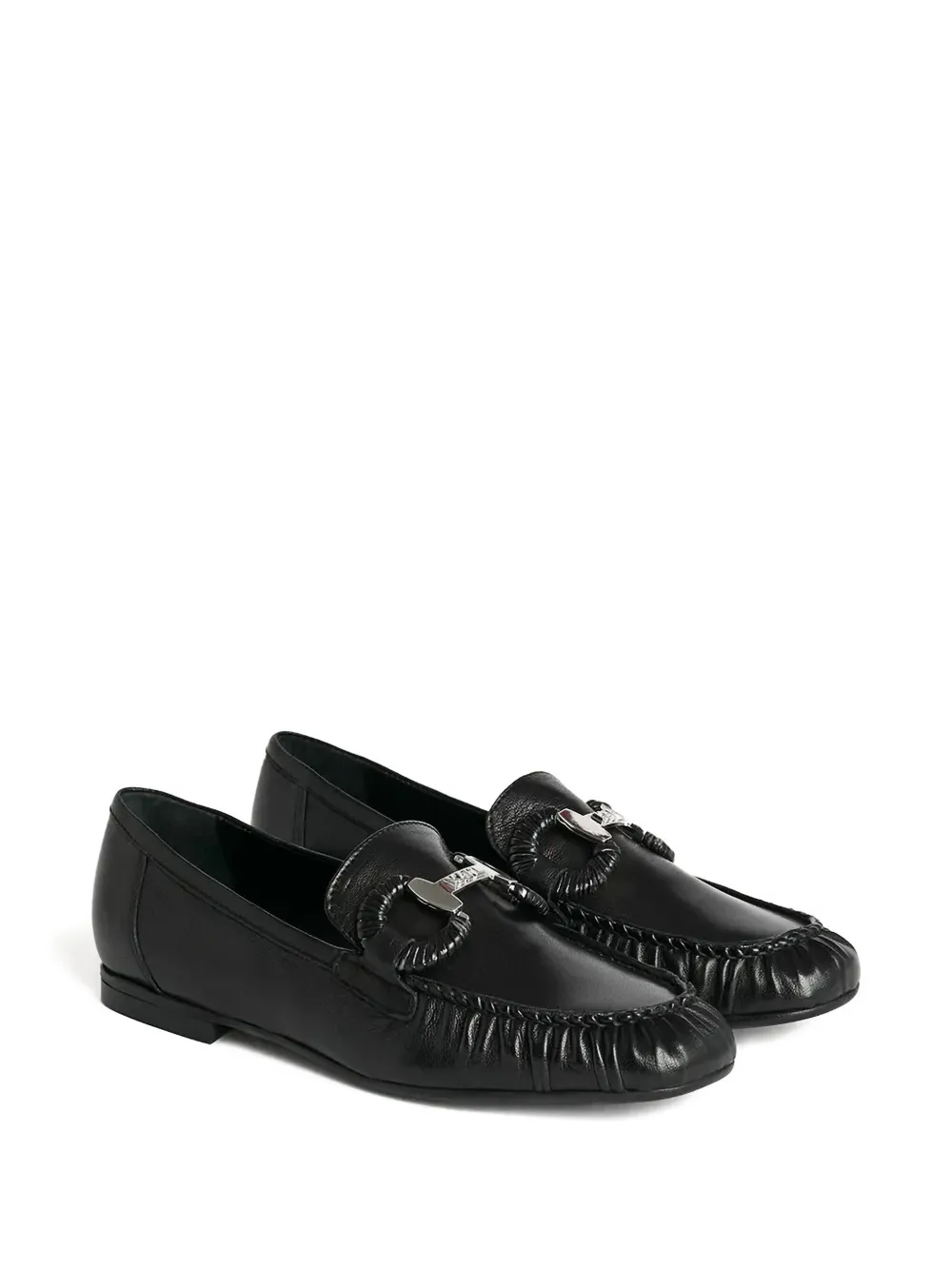 Karl Lagerfeld Eleia loafers met gespdetail Zwart