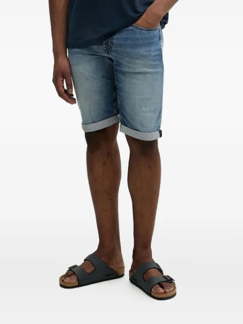 Karl Lagerfeld cuffed denim shorts
