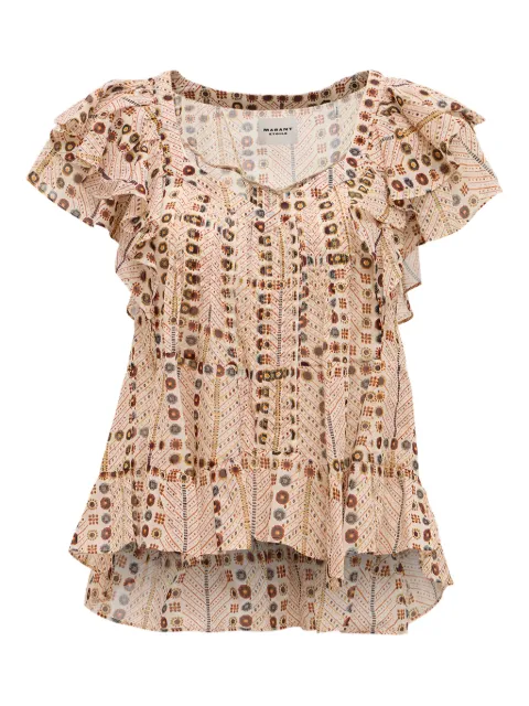 MARANT ÉTOILE blouse en coton