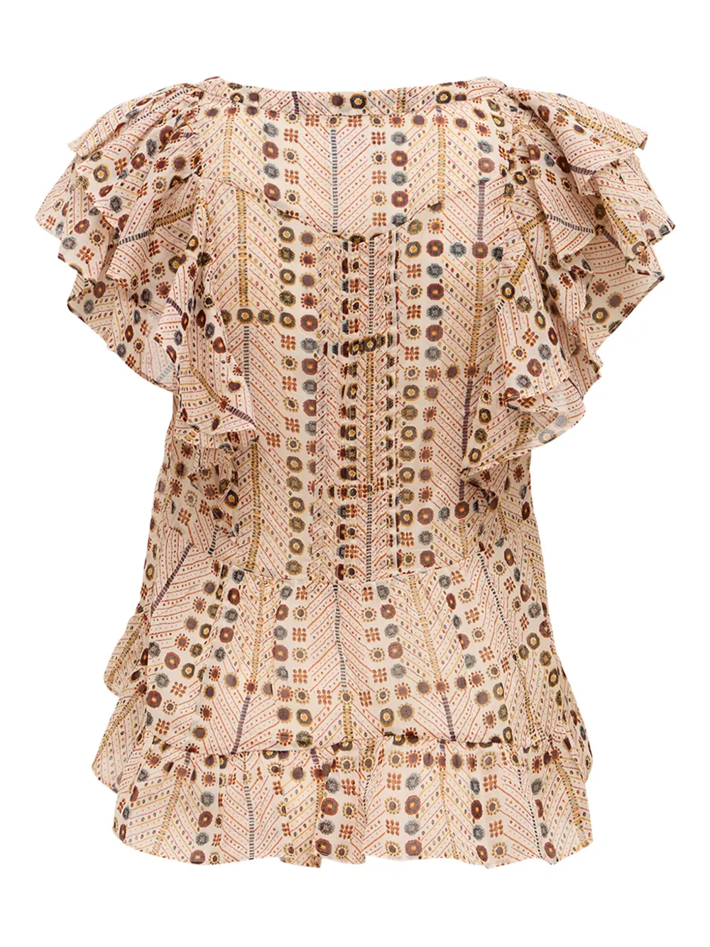 MARANT ÉTOILE Katoenen shirt - Bruin