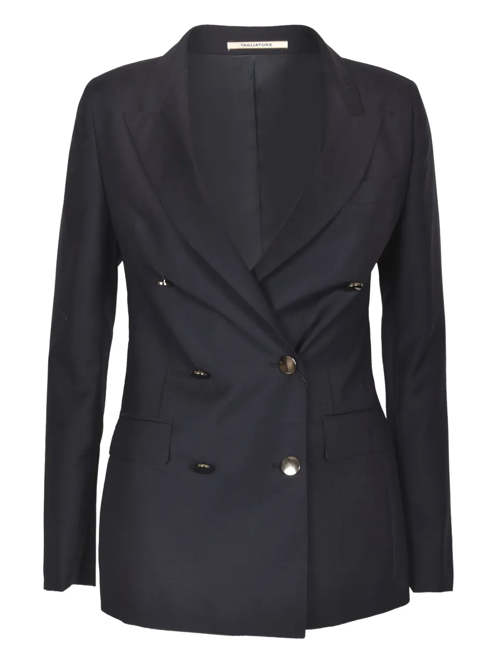 Tagliatore double-breasted blazer Blauw