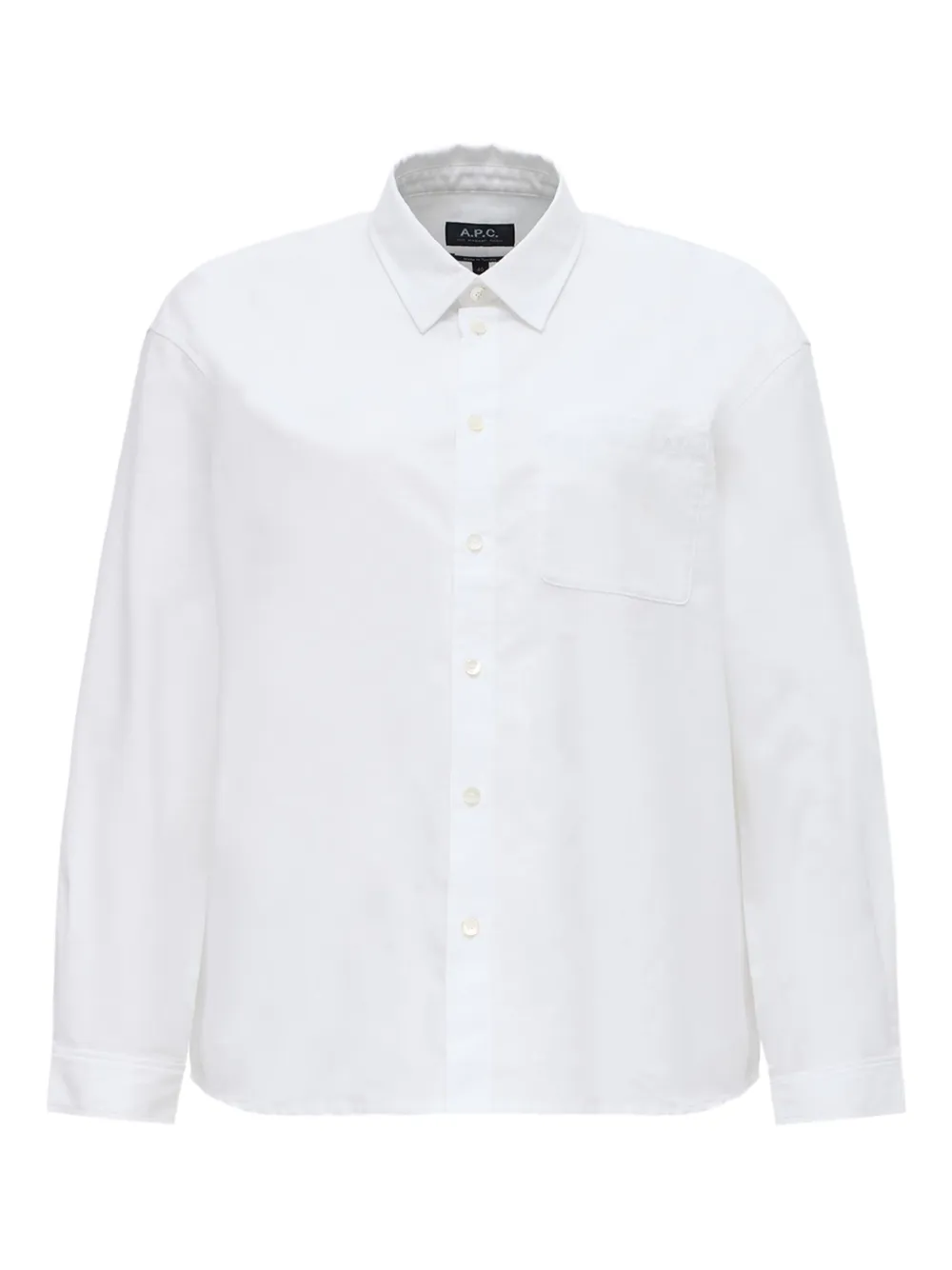 A.P.C. button-down shirt | White | Image 1