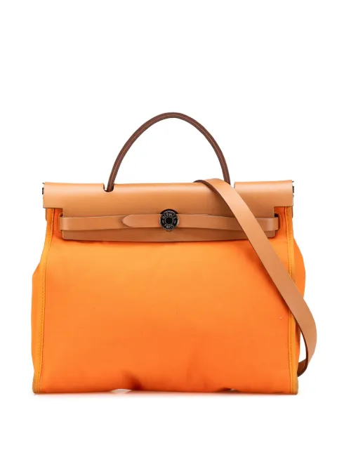 Hermès Pre-Owned 2012 Toile Herbag Zip 31 satchel