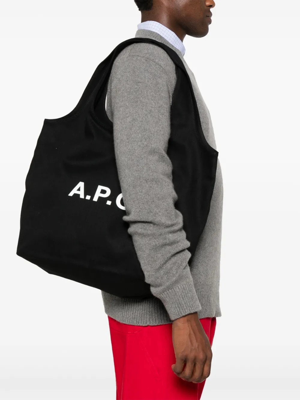 A.P.C. logo-print tote bag | Image 2