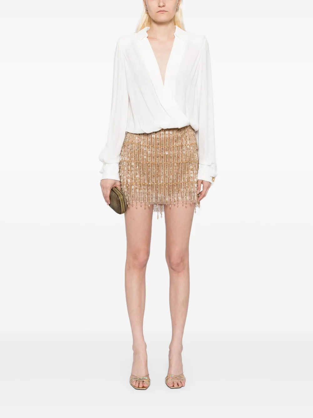 Elisabetta Franchi sequinned-skirt mini dress | Cocktail & Party Dresses | Image 2