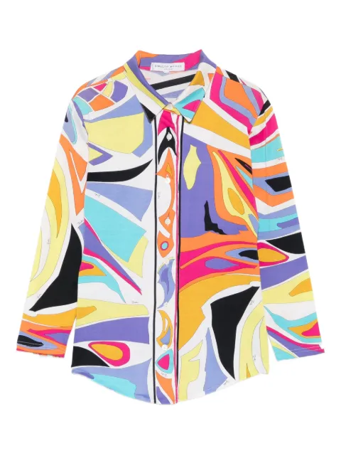 PUCCI Pre-Owned قميص بطبعة تجريدية من الألفينيات