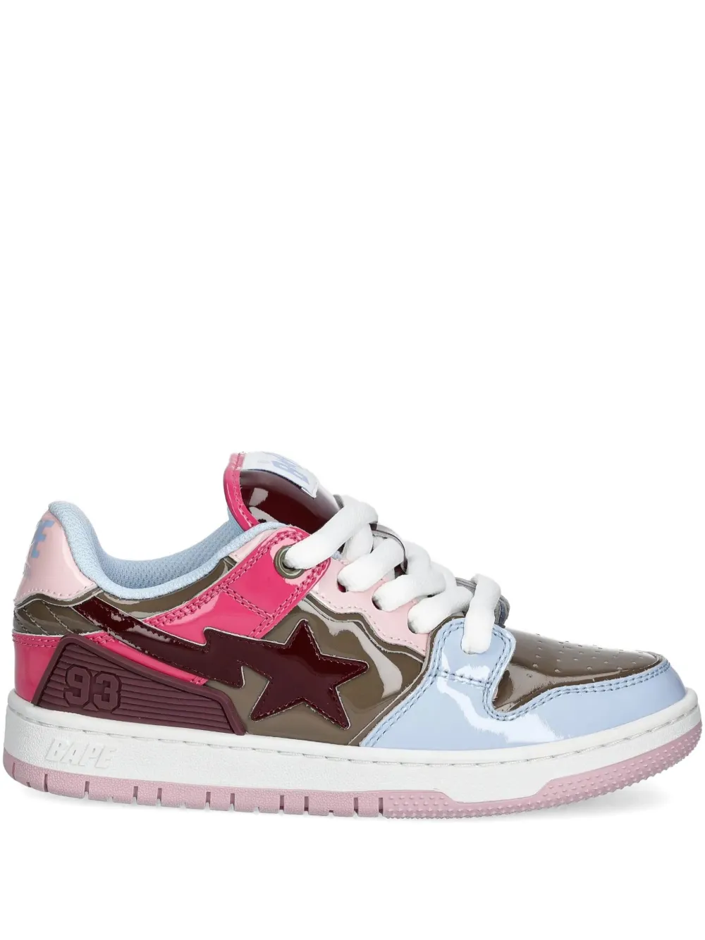 A Bathing Ape Star-patch Sneakers