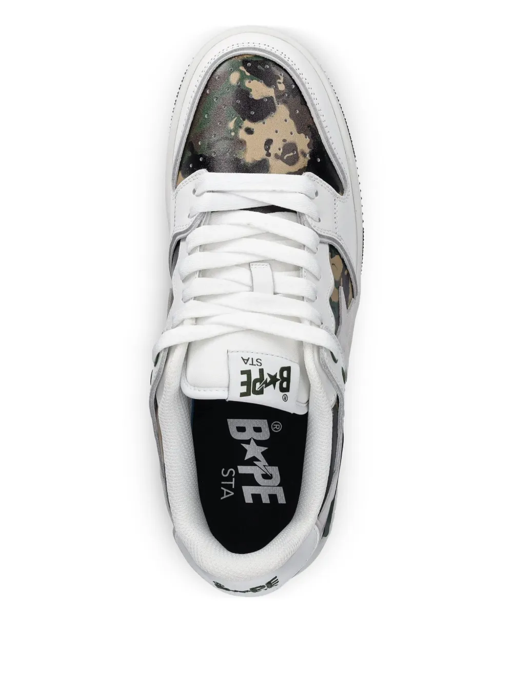 A BATHING APE SK8 STA sneakers Wit