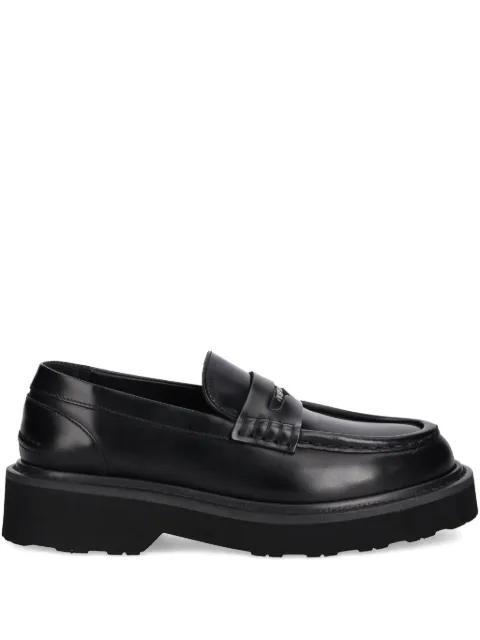 Kenzo leather penny loafers