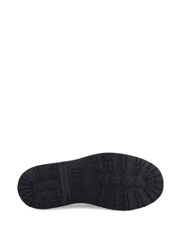 Kenzo Leather Penny Loafers | Black | FARFETCH