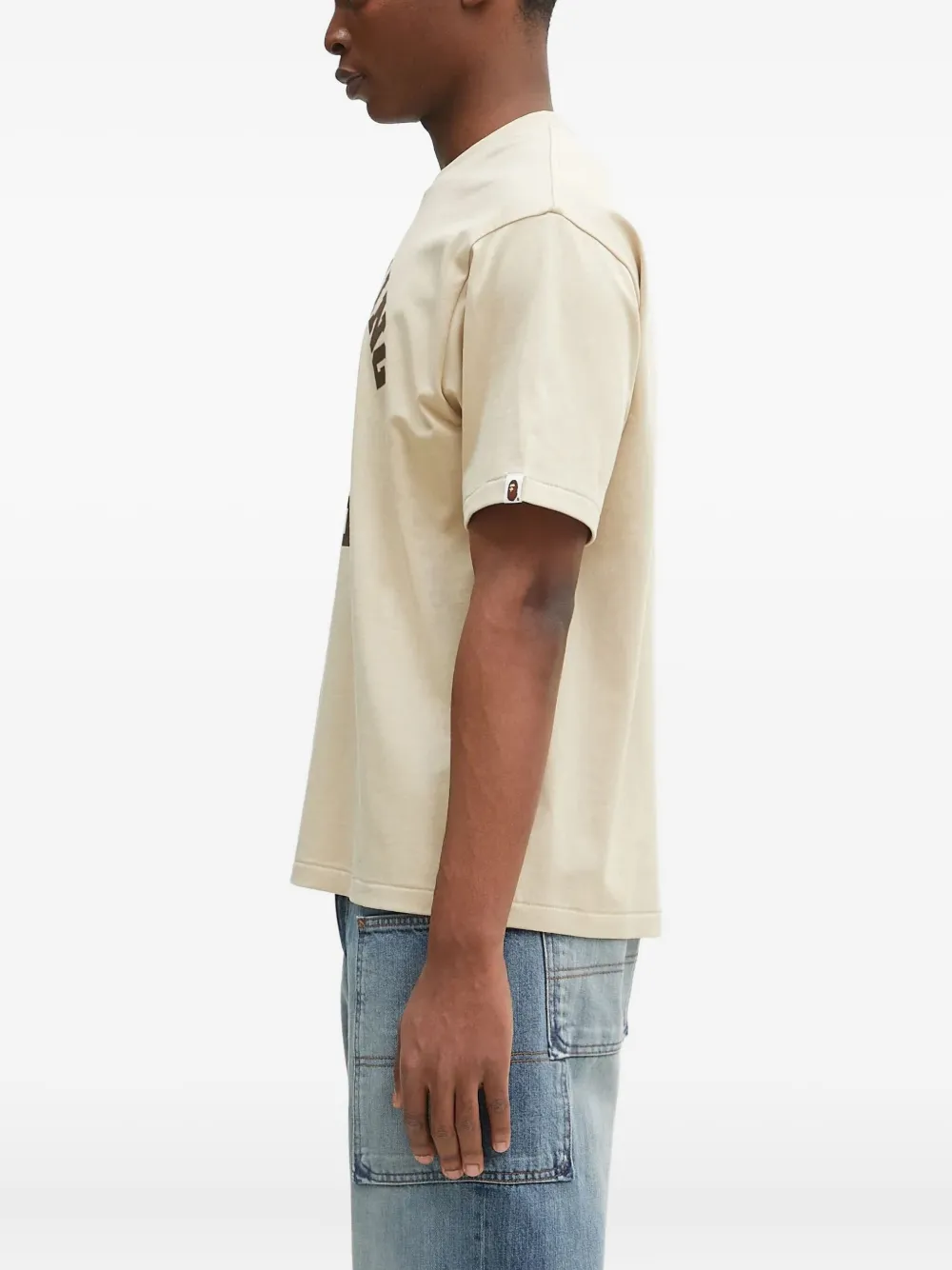 A BATHING APE® College logo-print T-shirt | T-Shirts | Image 2