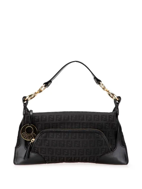 Fendi Pre-Owned 2000-2010 Zucchino Canvas Chef Pocket Schultertasche