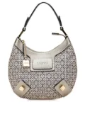 Loewe Pre-Owned 2007 Anagram Canvas New Road hobo bag - Grey