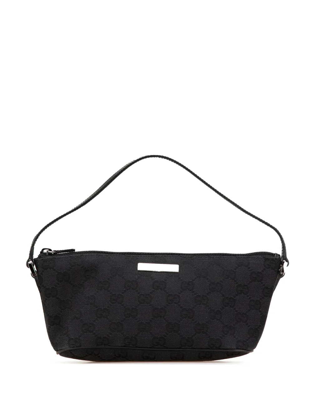 Gucci Pre-Owned 2000-2015 GG Canvas Boat shoulder bag | Black | Image 1