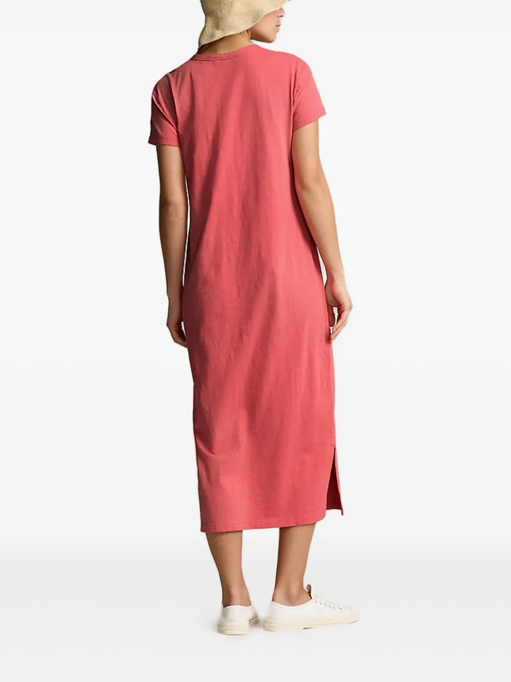 Polo Ralph Lauren Katoenen jurk - Roze