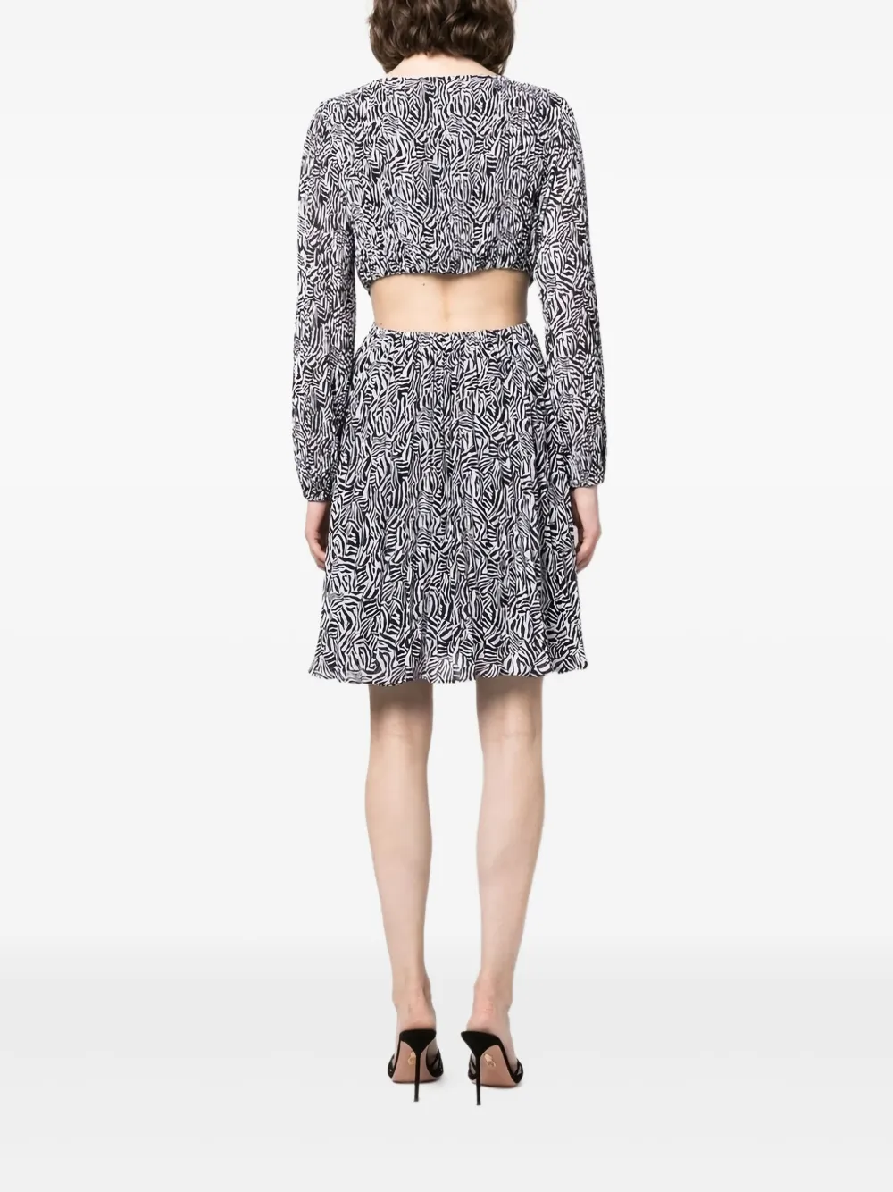 Michael Kors Mini-jurk met print Zwart