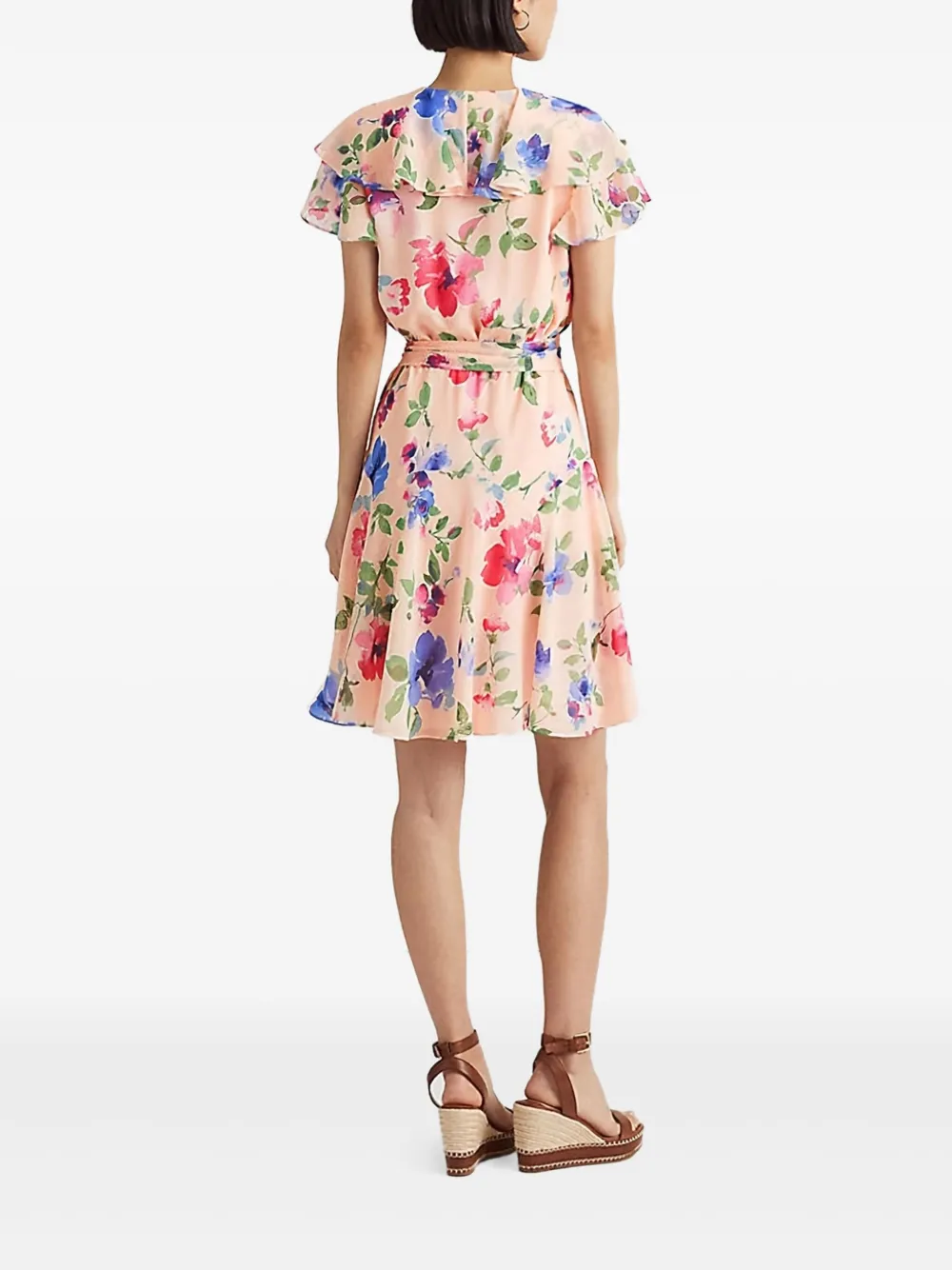 Lauren Ralph Lauren Jurk met bloemenprint - Roze