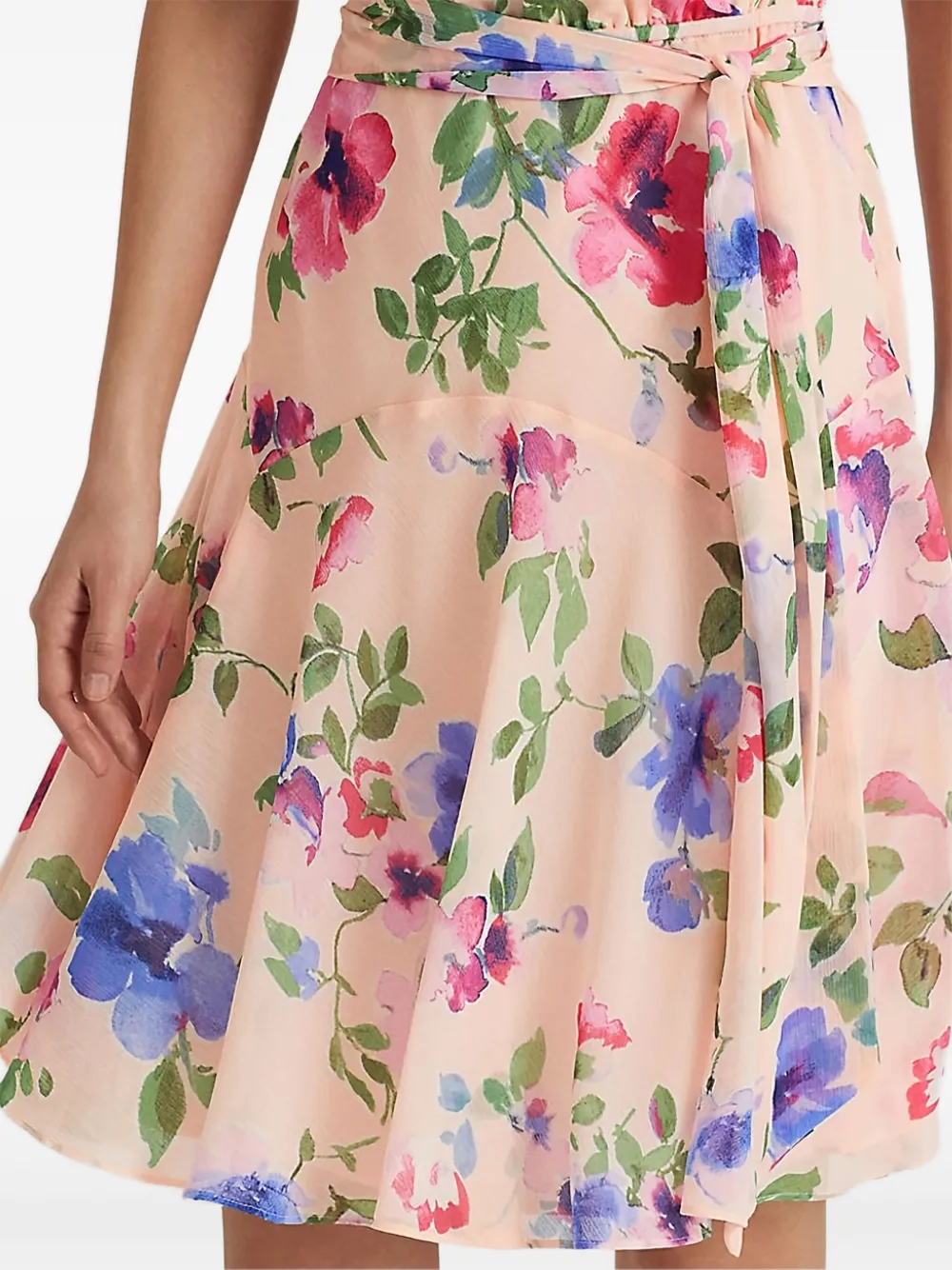 Lauren Ralph Lauren Jurk met bloemenprint Roze