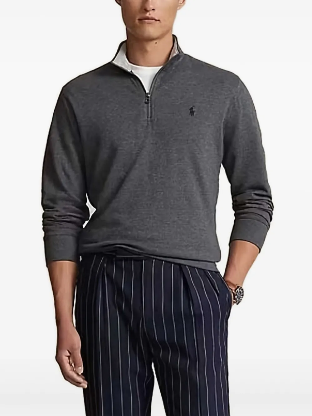 Polo Ralph Lauren Pullover met rits Grijs
