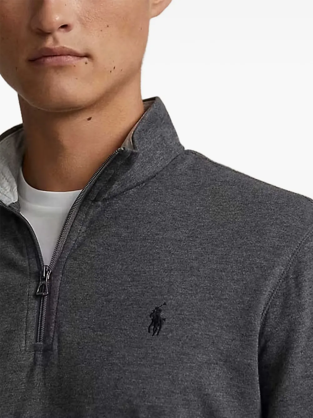Polo Ralph Lauren Pullover met rits Grijs