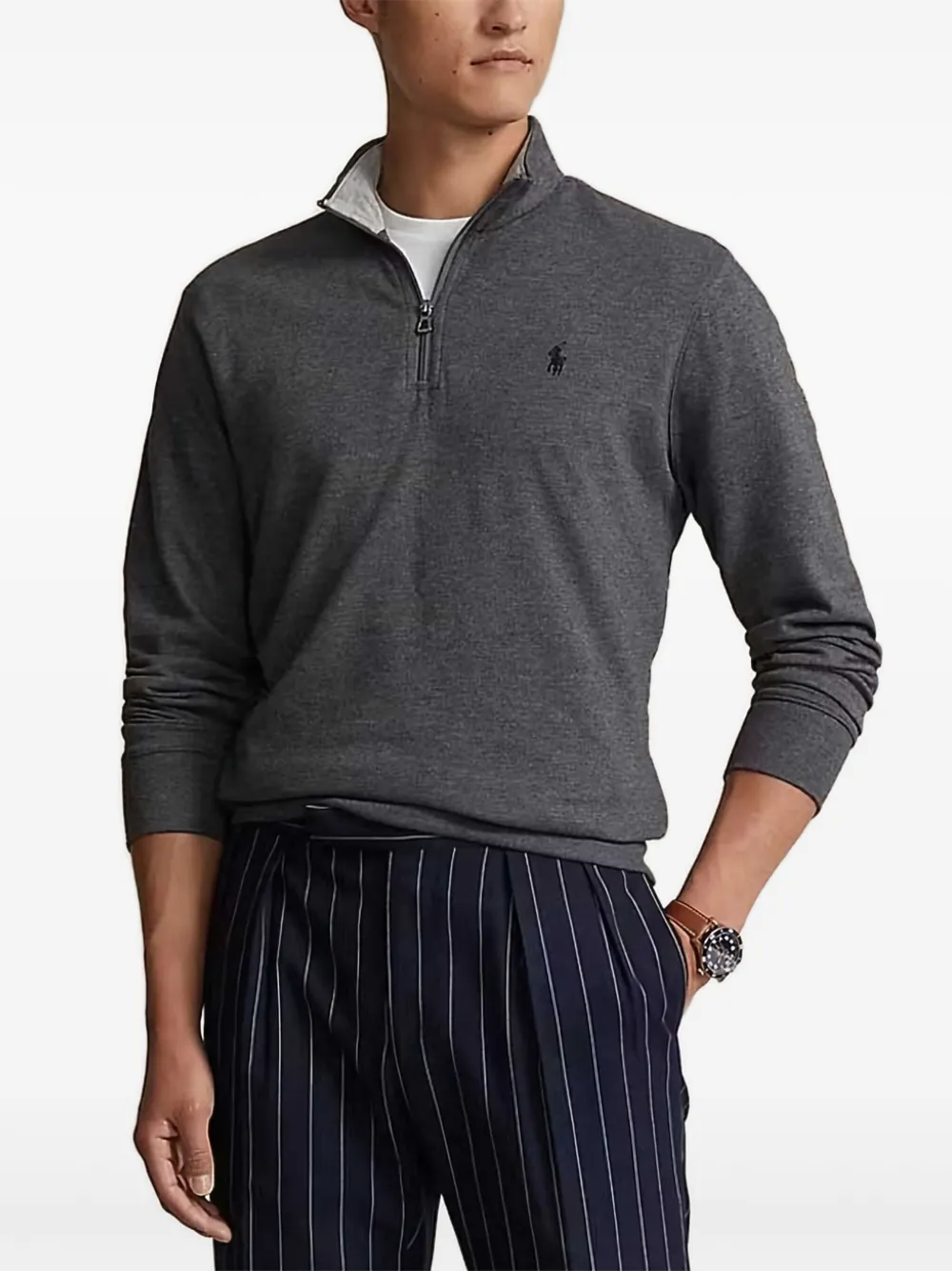 Polo Ralph Lauren Pullover met rits Grijs