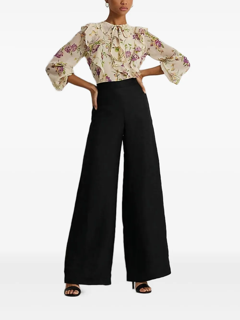 Lauren Ralph Lauren Shirt met bloemenprint - Wit