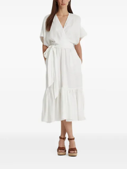 Lauren Ralph Lauren linen midi dress