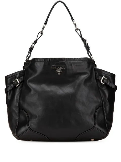 Prada Pre-Owned 2007 Soft Calf Side Pocket Hobo tote bag