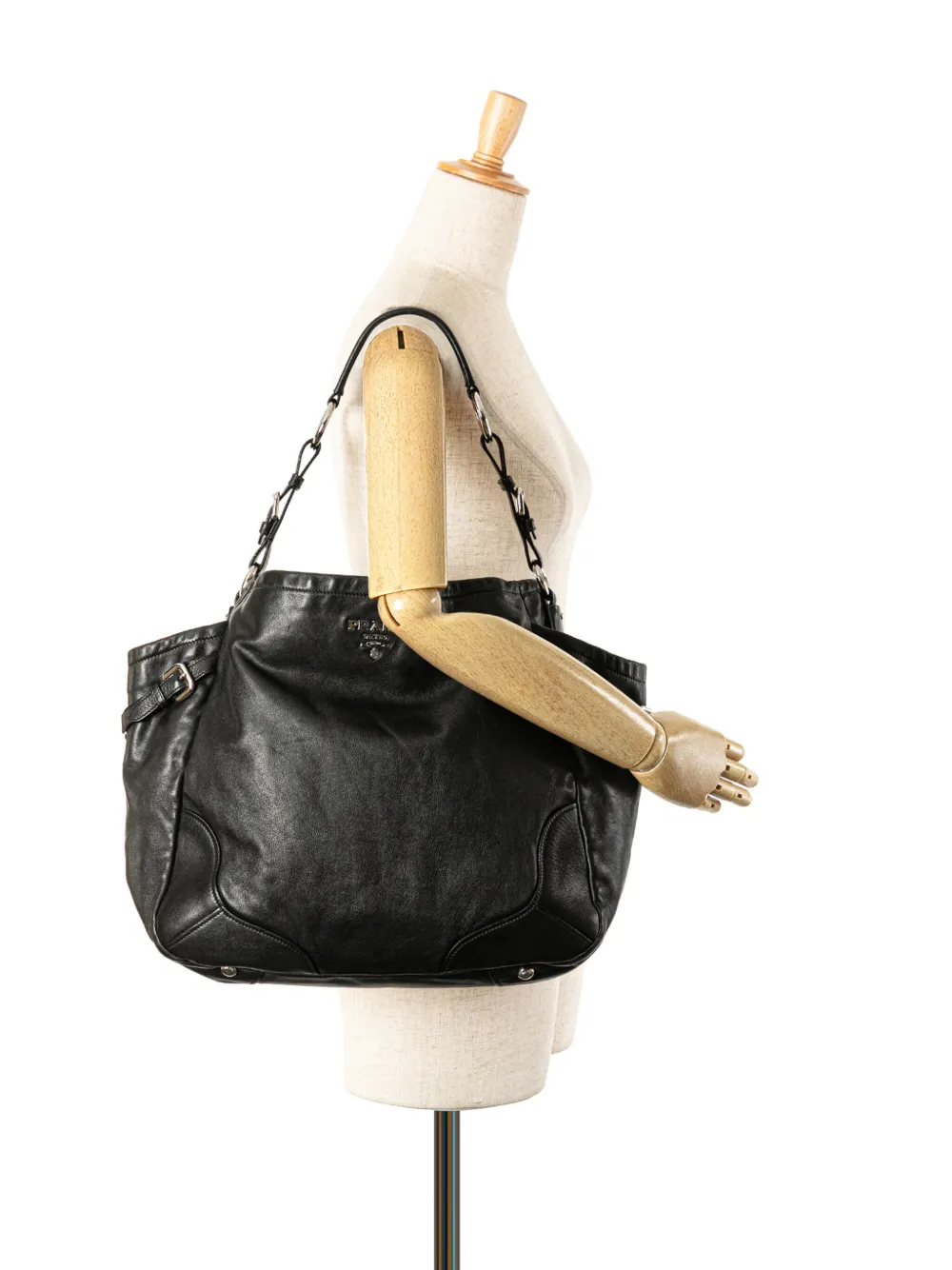 Prada Pre-Owned 2007 Soft Calf Side Pocket Hobo tote bag | Pre-Owned | Image 2