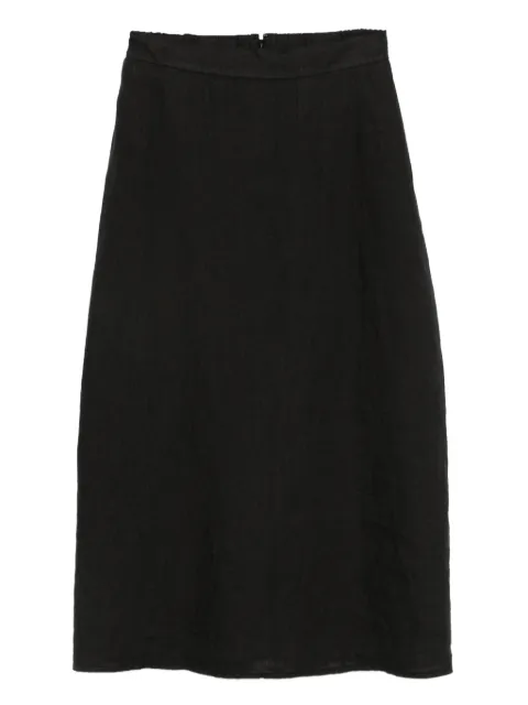 Kristensen Du Nord A-line cotton midi skirt