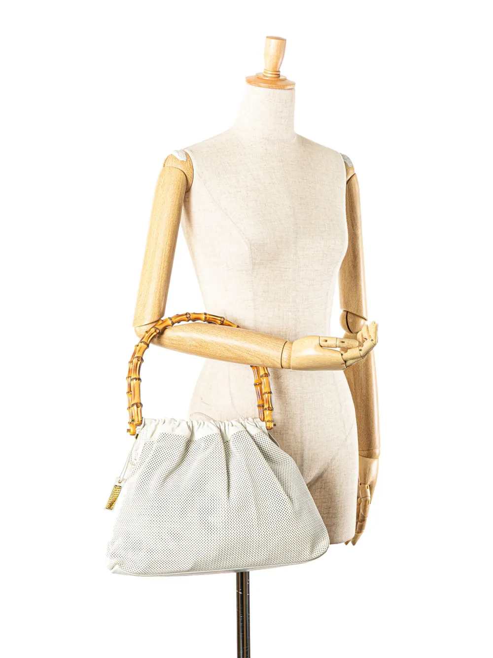 Gucci Pre-Owned 2000-2015 Perforated Leather Bamboo handbag | Pre-Owned | Image 2