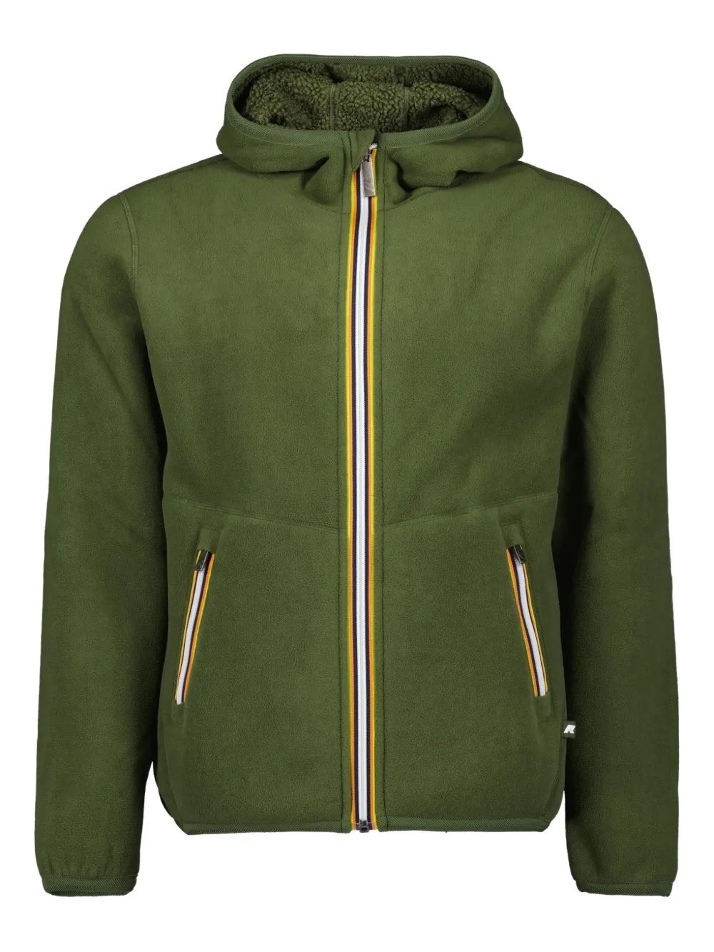 K-Way Jack met ritssluiting Groen