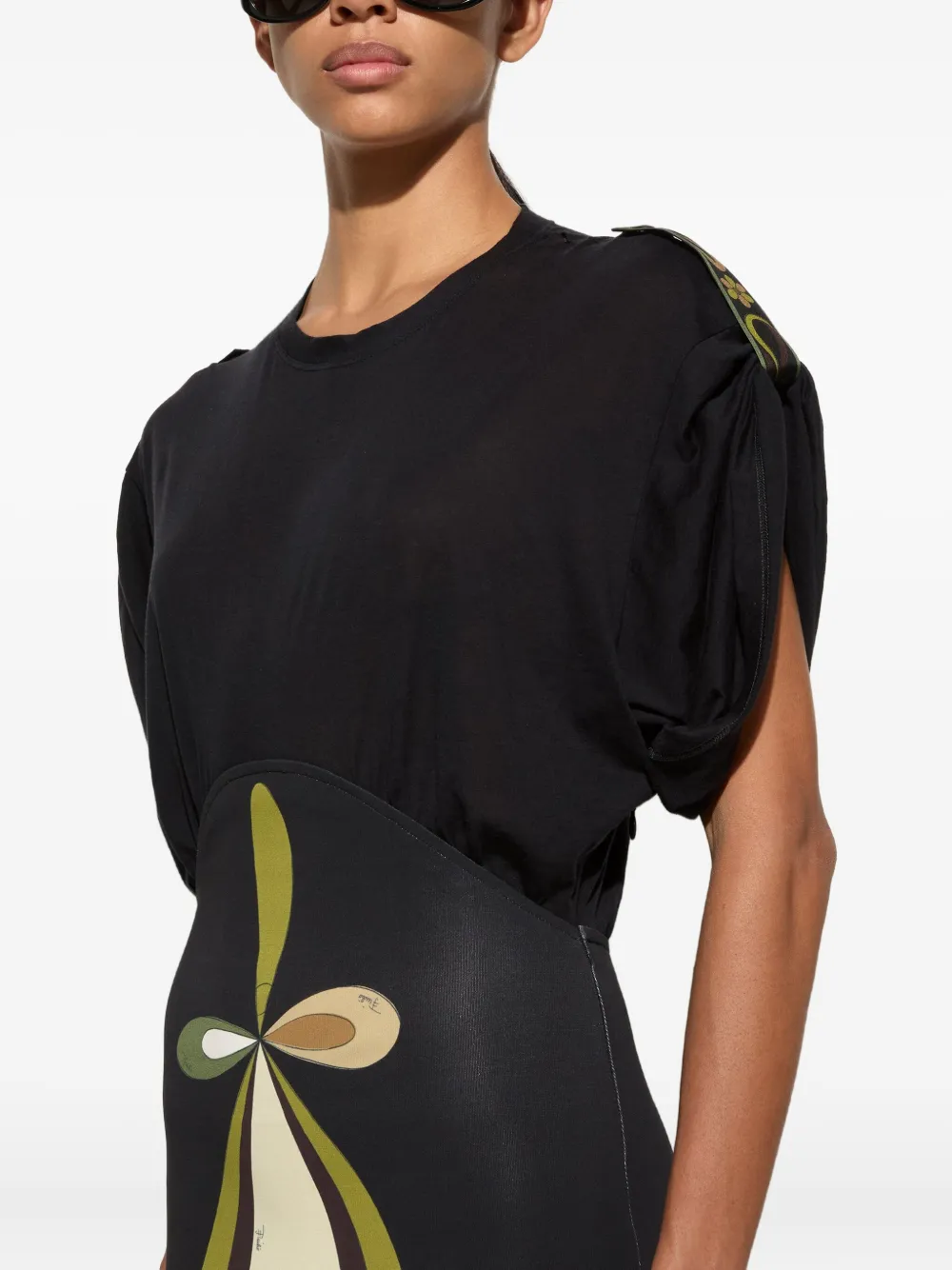 Shop Pucci Graphic-print Maxi Dress