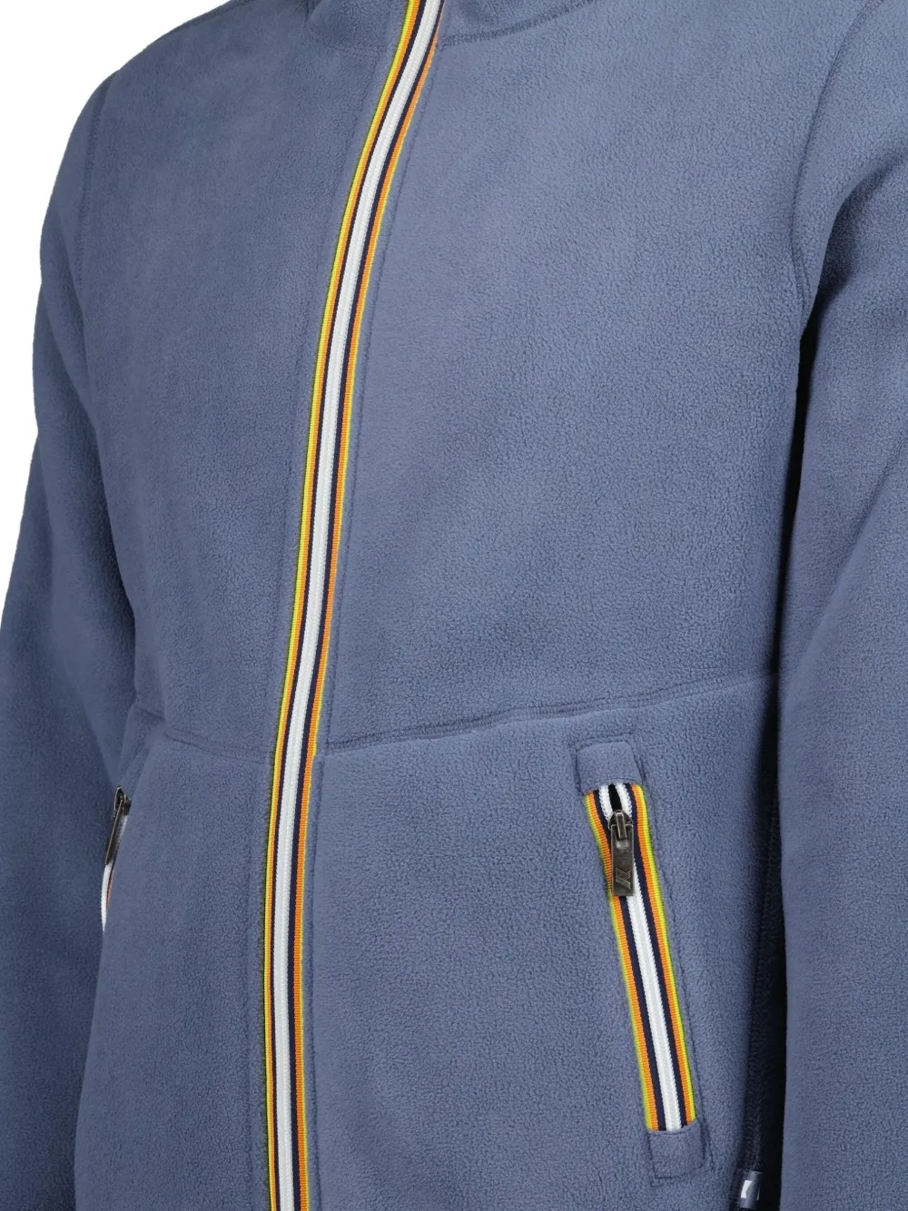 K-Way Jack fleece jack met capuchon Blauw