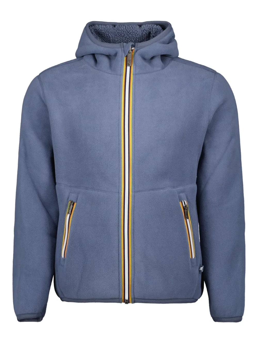 K-Way Jack fleece jack met capuchon Blauw