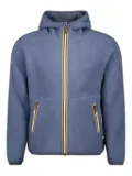 K-Way Jack sherpa-fleece hooded jacket - Blue