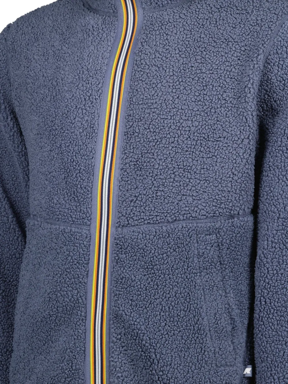 K-Way Jack fleece jack met capuchon Blauw