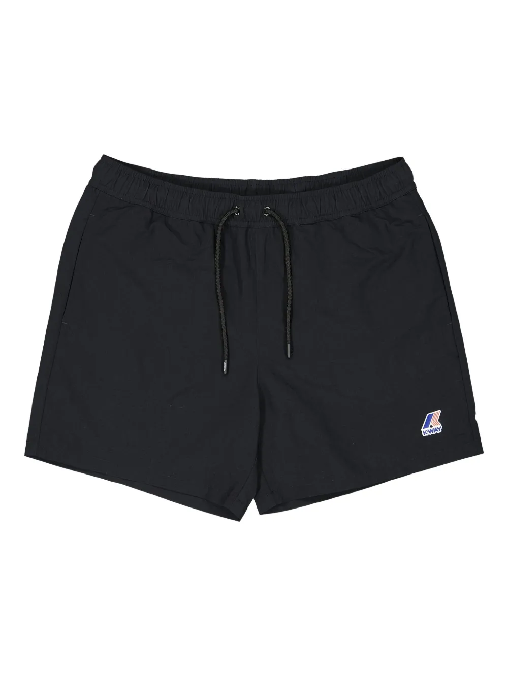 K-Way embroidered-logo swim shorts - ブラック K-Way embroidered-logo swim shorts - ブラック