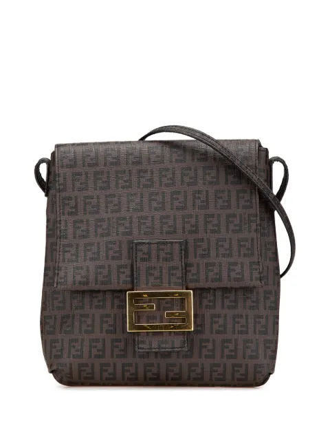 Fendi Pre-Owned bolsa crossbody Spalmati con monograma Zucchino 2010-2025